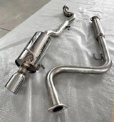 Flashark® (05-07) Chevy Cobalt/Pontiac G5 Cat-Back Exhaust with 3.5" OD Rolled Tip