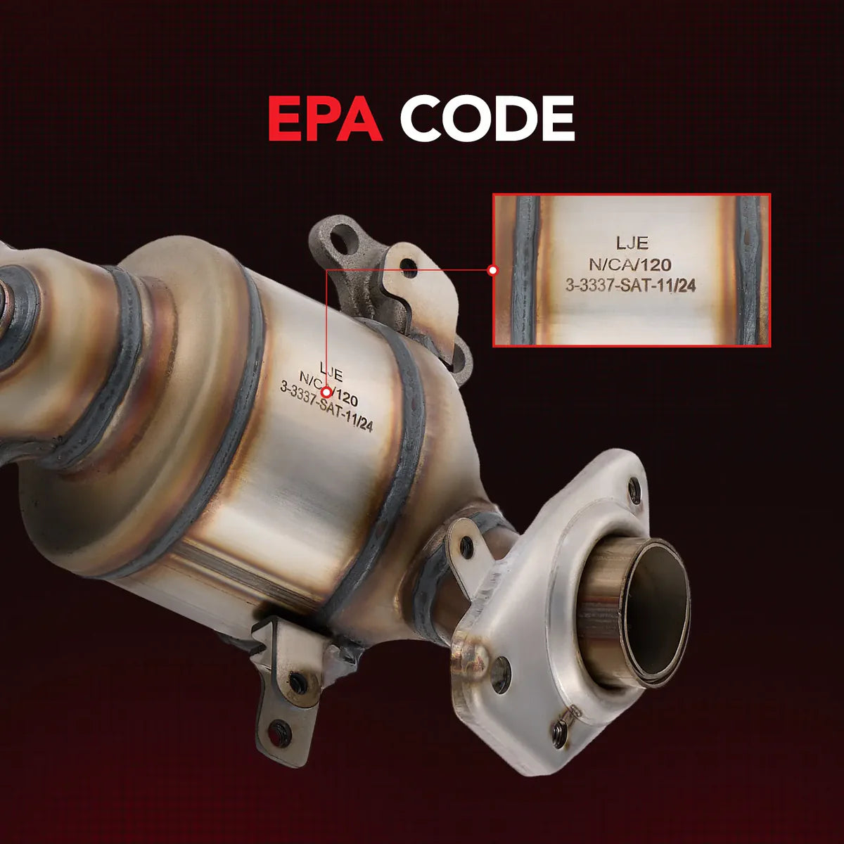 07-20 Honda Fit L4 1.5L EPA 409SS 200 Cell Catalytic Converter