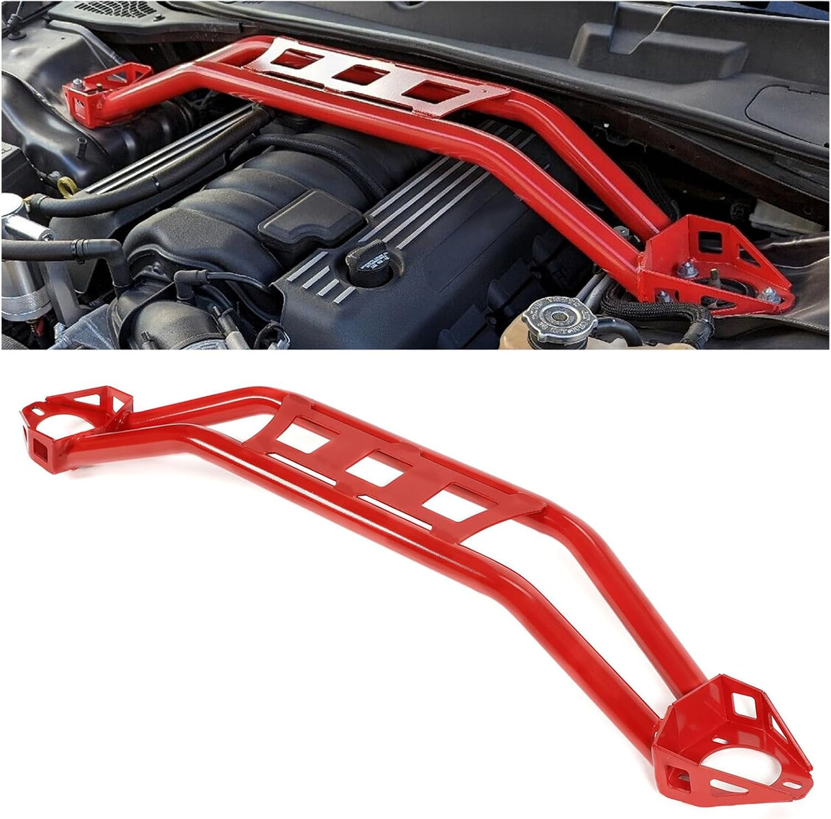 08-23 Dodge Challenger 5.7L/6.1L/6.4L Billet Front Strut Tower Brace