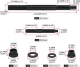 Kingman Speed® GM LS1/LS2/LS3/LS6/LQ4/LQ9/L96/L76/L92/L99 Head Stud Bolt Kit