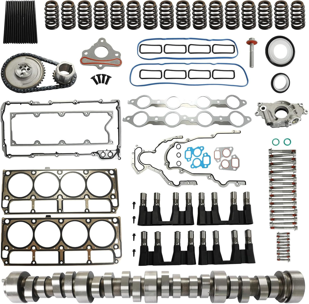 Kingman Speed® (99-07) GM LS1/LS6/LQ4/LQ9/L96/L76/L92/L99 Camshaft, Lifters, Springs, Oil Pump Kit