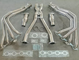 (97-04) Corvette C5 LS1/LS6 1-7/8" Long Tube Headers with Catless X-Pipe