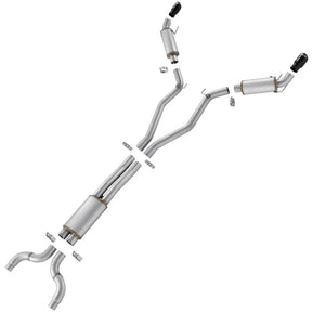 2010-2015 Chevrolet Camaro SS L99 Auto Trans 3" Cat-Back Exhaust

