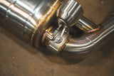 Valvetronic Designs® Ford Mustang GT S550 Valved Sport Cat-Back Exhaust with 4" OD Tips