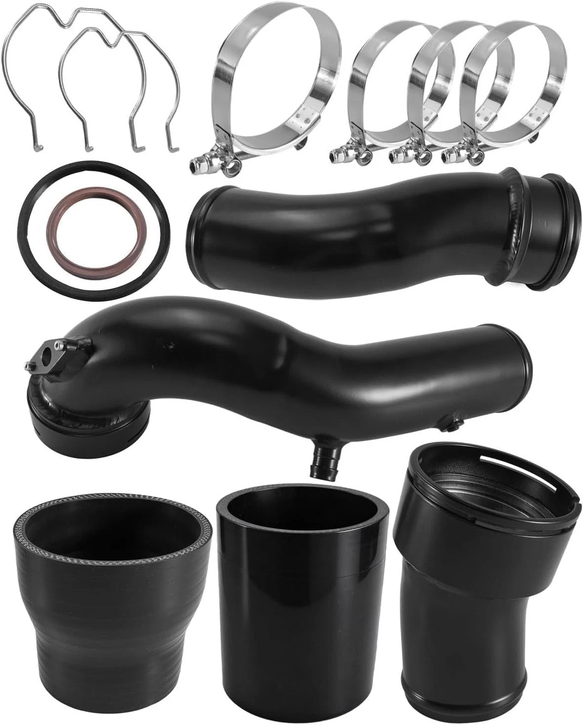 Kingman Speed® BMW 535i/640i/740i/X5/X6 N55B30 Aluminum Charge + Boost Pipe Kit
