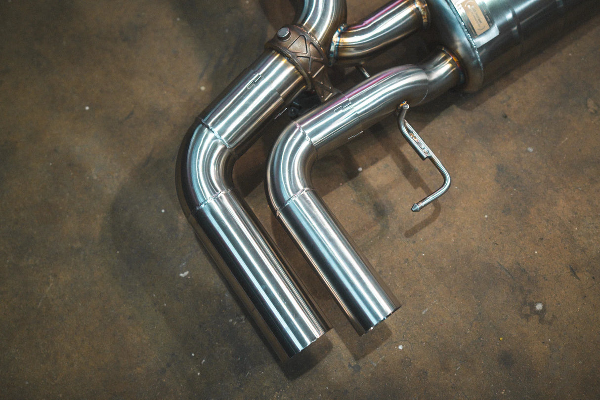 Valvetronic Designs® Alpina B8/BMW M850i G16 Valved Sport Cat-Back Exhaust with 4" OD Tips