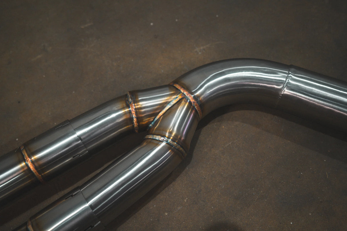 Valvetronic Designs® (18-24) BMW X3/X4 M40i Valved Sport Cat-Back Exhaust with 4" OD Tips