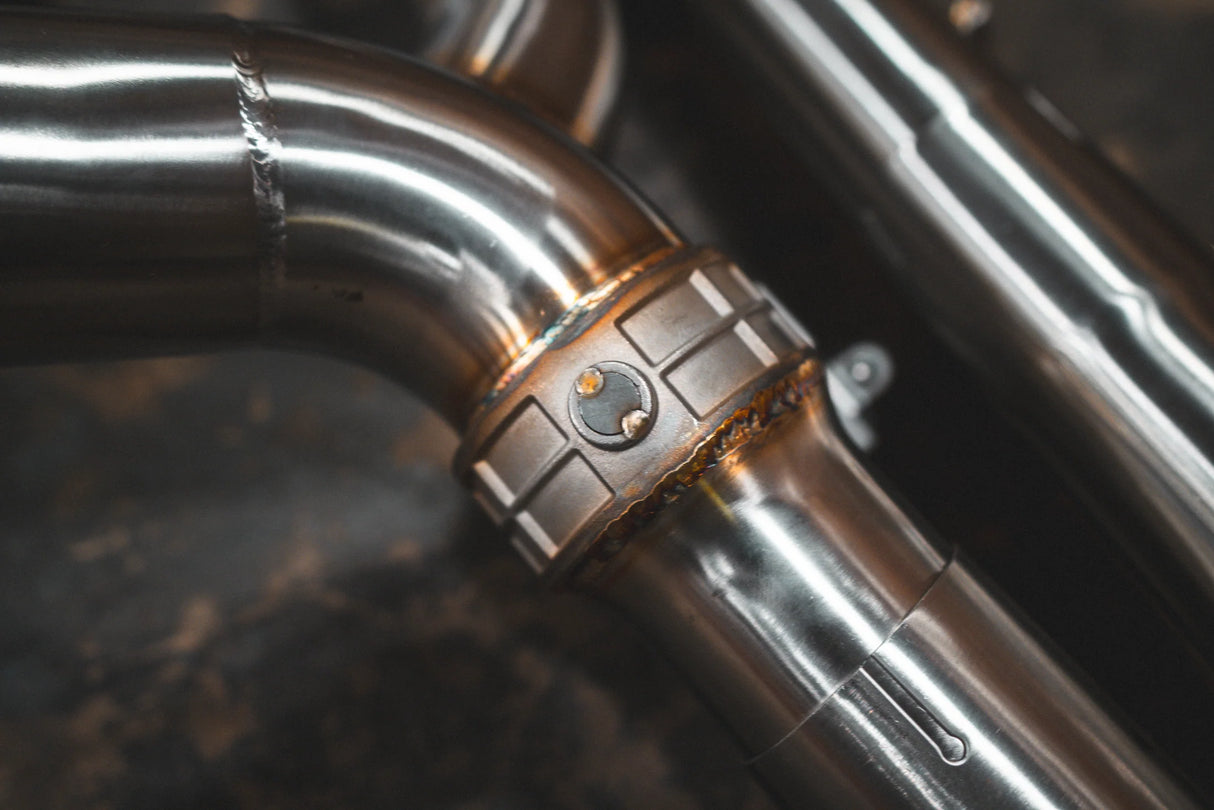 Valvetronic Designs® BMW Alpina XB7/X7 M50i/M60i Valved Sport 304SS Cat-Back Exhaust with 4" OD Tips