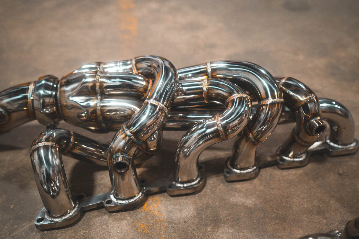 Valvetronic Designs® Ferrari 599 RACE F1 Valved Complete Exhaust System with 4" OD Tips