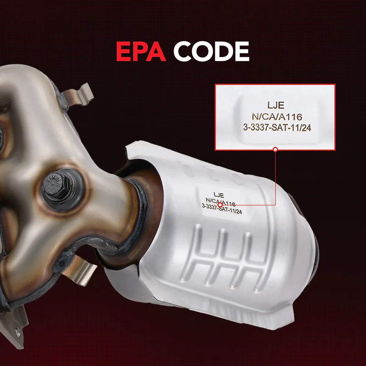 05-18 Avalon/Camry/ES350/Venza V6 3.5L Front Catalytic Converter