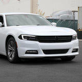 Dodge Charger Head Lights with LED Sequential Turn Signals Halogen