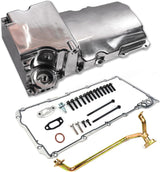 Kingman Speed® GM LS Swap Cast Aluminum Low Profile Oil Pan Kit