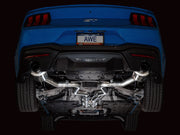 Awe Tuning® Ford Mustang S650 GT Fastback Touring Edition 304SS 3" Cat-Back Exhaust with Dual 5" OD Tips