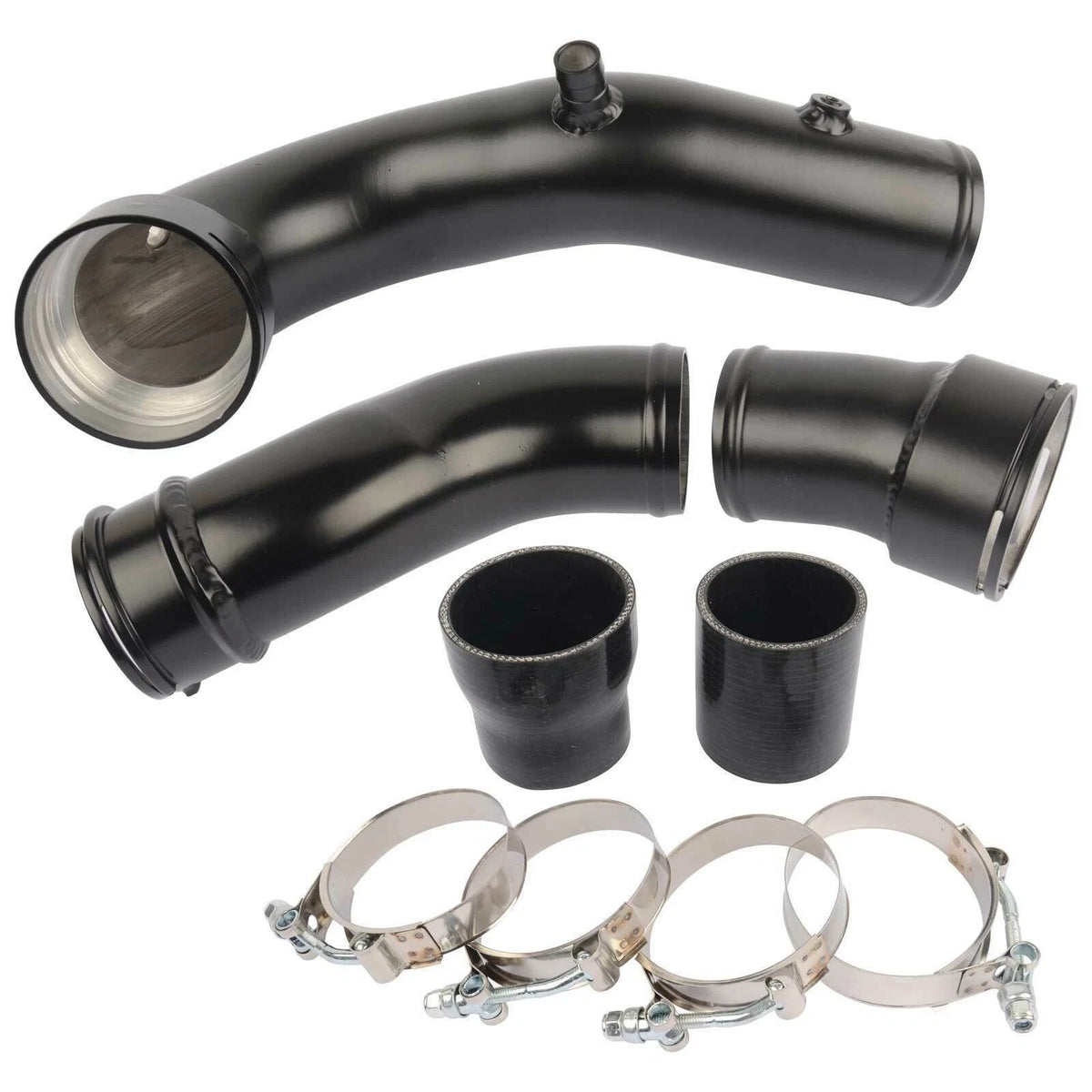 Kingman Speed® BMW 535i/640i/740i/X5/X6 N55B30 Aluminum Charge + Boost Pipe Kit