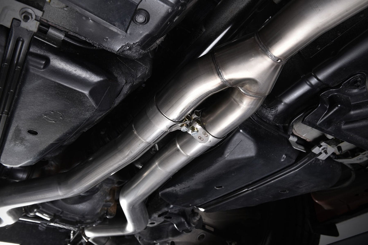 Milltek® (15-26) Mustang EcoBoost Fastback Non-Resonated Cat-Back Exhaust