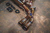 Valvetronic Designs® BMW X3M/X4M F97/F98 Valved Sport Cat-Back Exhaust with 4" OD Tips