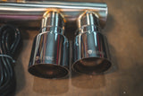 Valvetronic Designs® (00-06) BMW M3 E46 Valved Axle-Back Exhaust with 4" OD Tips