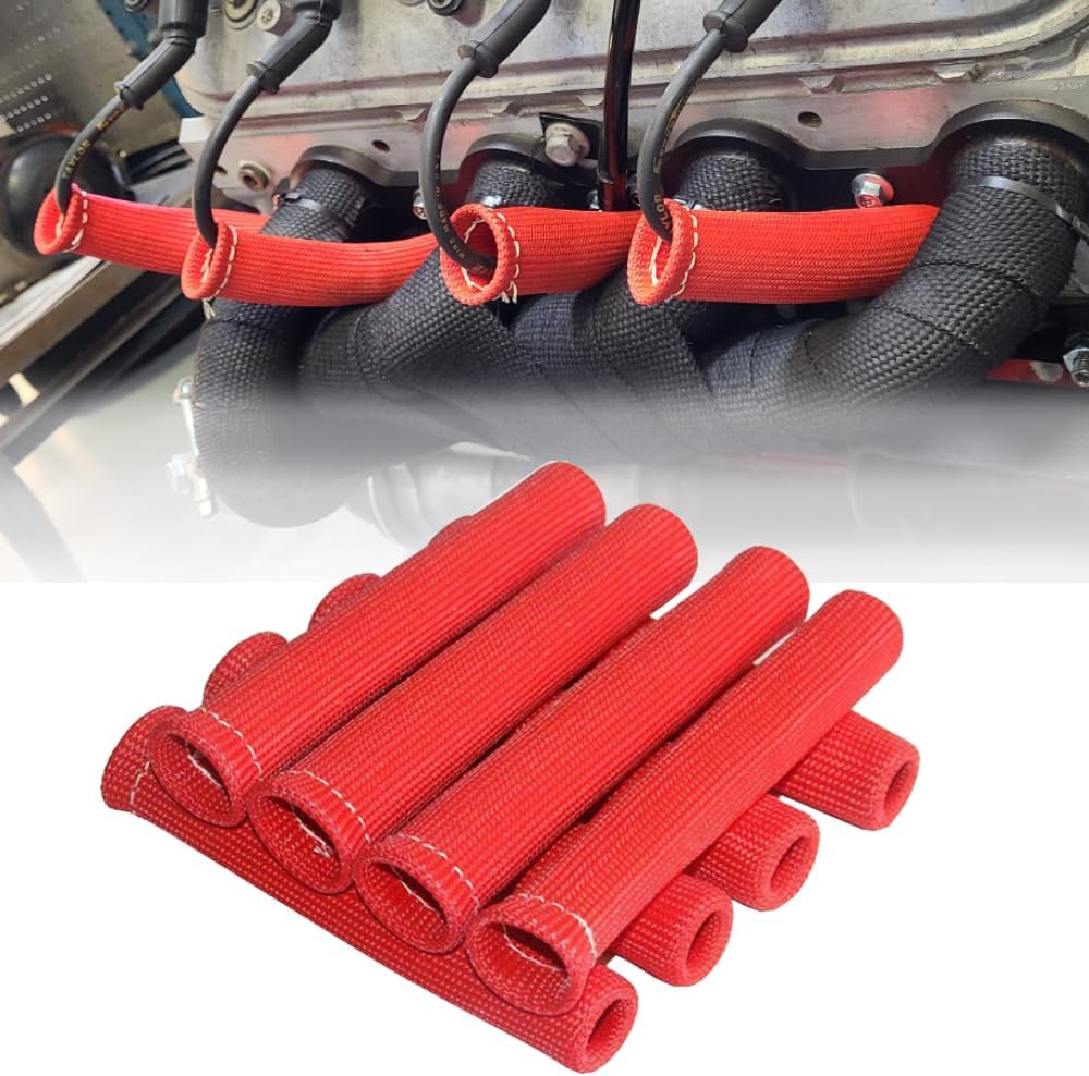 GM LS 5.3L/5.7L/6.0L/6.2L/7.0L V8 Spark Plug Wire Heat Shield Sleeve 