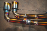 Valvetronic Designs® Ferrari F430 Spider Valved Sport Cat-Back Exhaust with 4" OD Tips
