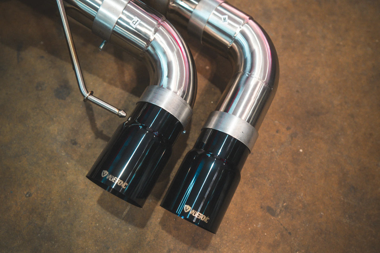 Valvetronic Designs® (18-24) BMW M550i xDrive G30 Valved Sport Cat-Back Exhaust with 3.5" OD Tips