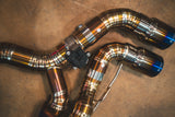 Valvetronic Designs® BMW M5 F90 Valved Titanium Cat-Back Exhaust with 4" OD Tips