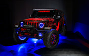 Oracle Jeep Wrangler JL/Gladiator JT Sport High Performance W LED Fog Lights - Blue