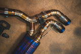 Valvetronic Designs® BMW M5 F90 Valved Titanium Cat-Back Exhaust with 4" OD Tips
