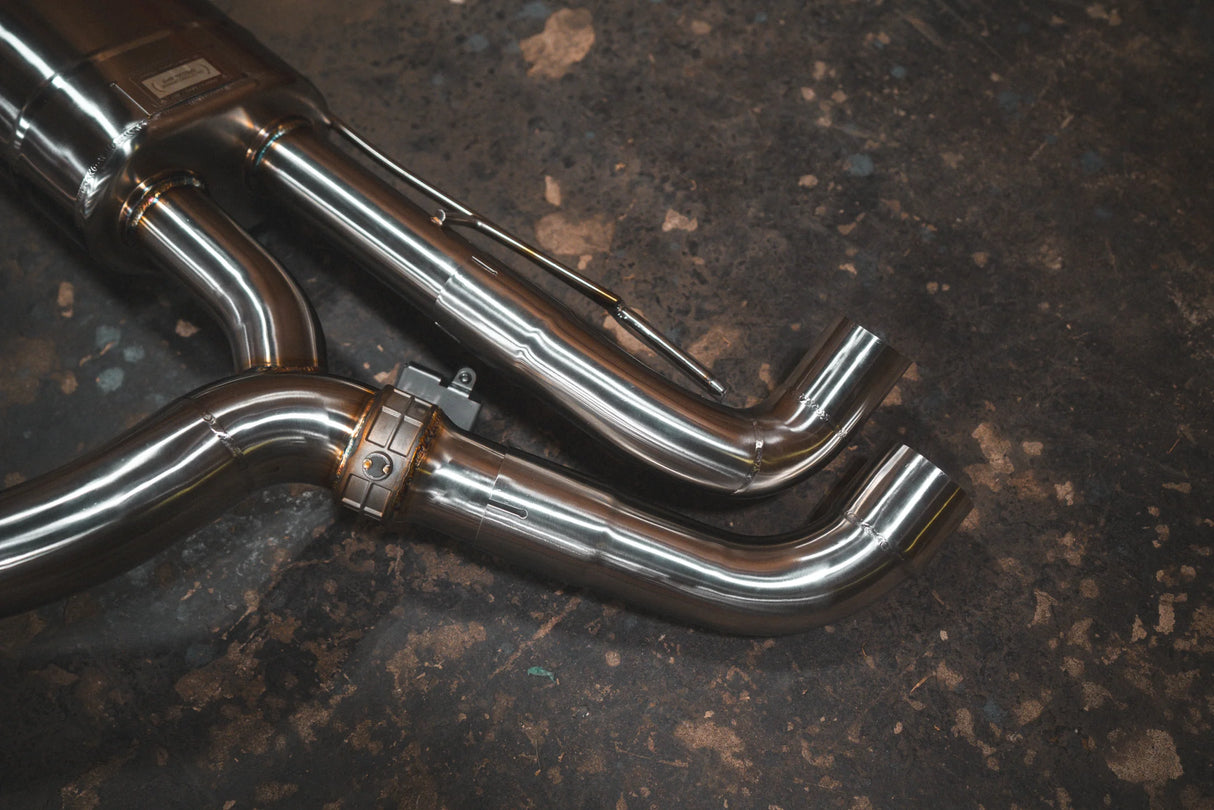 Valvetronic Designs® BMW Alpina XB7/X7 M50i/M60i Valved Sport 304SS Cat-Back Exhaust with 4" OD Tips