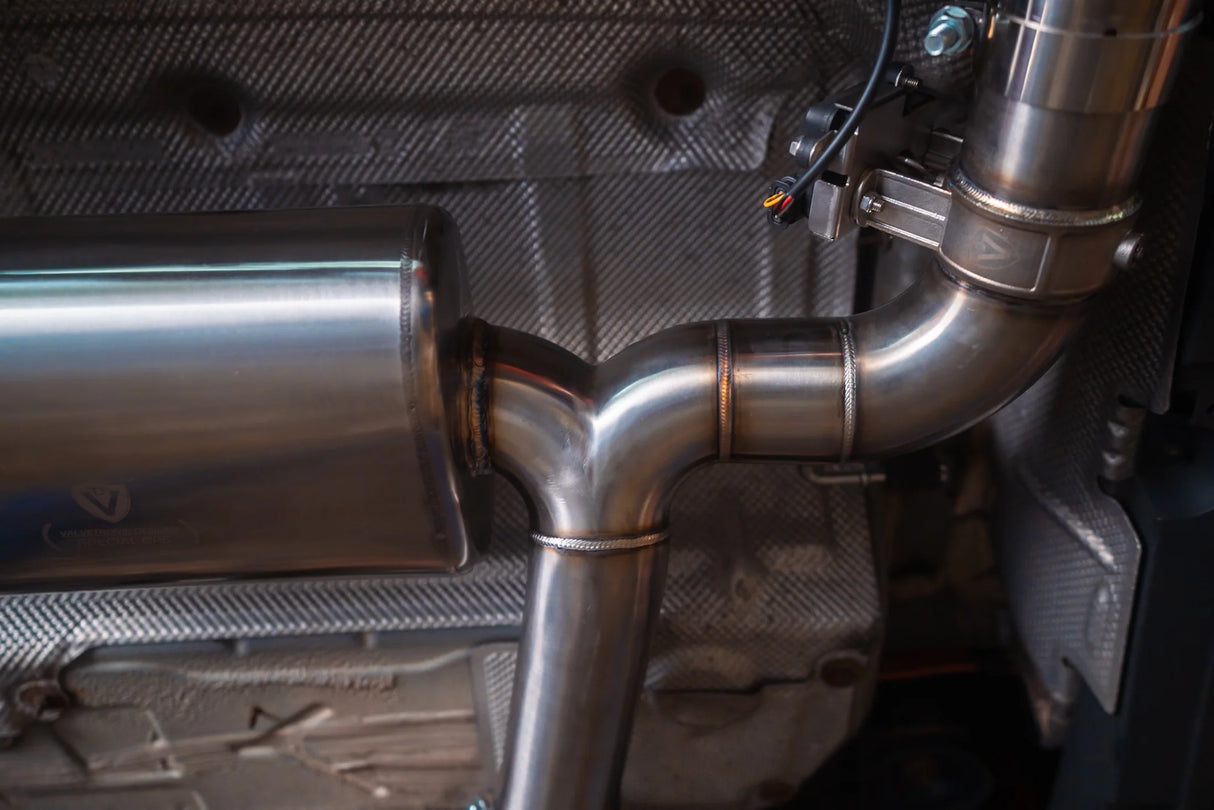 Valvetronic Designs® BMW F22/F30/F32/F36 F-Body Valved Sport Axle-Back Exhaust with 4" OD Tips