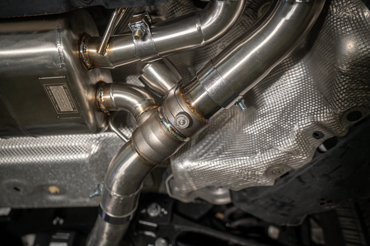 Valvetronic Designs® BMW M240i G42 Valved Sport Cat-Back Exhaust with 4" OD Tips
