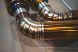 Valvetronic Designs® Nissan GT-R R35 Titanium Cat-Back Exhaust with 4" OD Tips