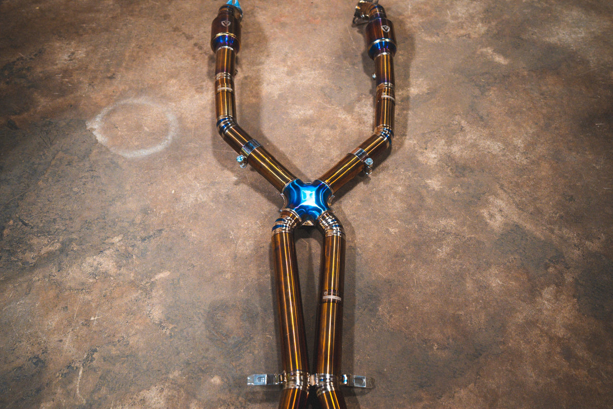 Valvetronic Designs® (08-13) BMW M3 E9x V2 Titanium Valved Sport Cat-Back Exhaust with 4" OD Tips