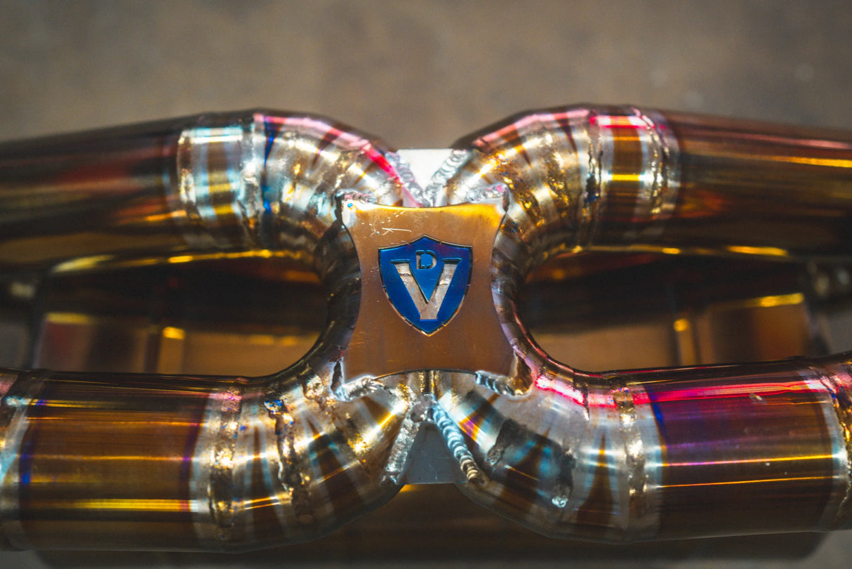 Valvetronic Designs® Ferrari F430 Spider Valved Sport Cat-Back Exhaust with 4" OD Tips