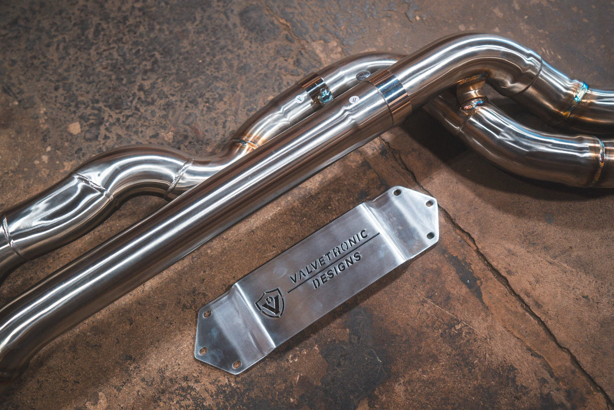 Valvetronic Designs® BMW F87 M2 Competition Equal Length Valved Sport Cat-Back Exhaust with 4" OD Tips