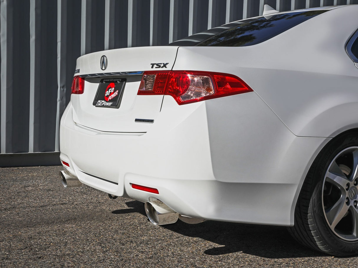 Takeda® (09-14) Acura TSX 304SS 2.5" Cat-Back Exhaust with 4.5" OD Tips