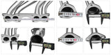 (90-95) Nissan D21 4WD 2.4L Long Tube Exhaust Headers with Catless Y-Pipe