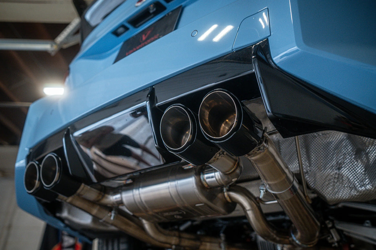Valvetronic Designs® BMW M2 G87 Valved Cat-Back Exhaust with Quad 4" OD Tips