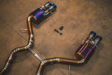 Valvetronic Designs® BMW F10 M5/F06 M6 Valved Sport Cat-Back Exhaust with 4" OD Tips