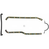 Fel-Pro 17950 Engine Oil Pan Gasket Set 18 Bolt Hole Multi Piece Gasket