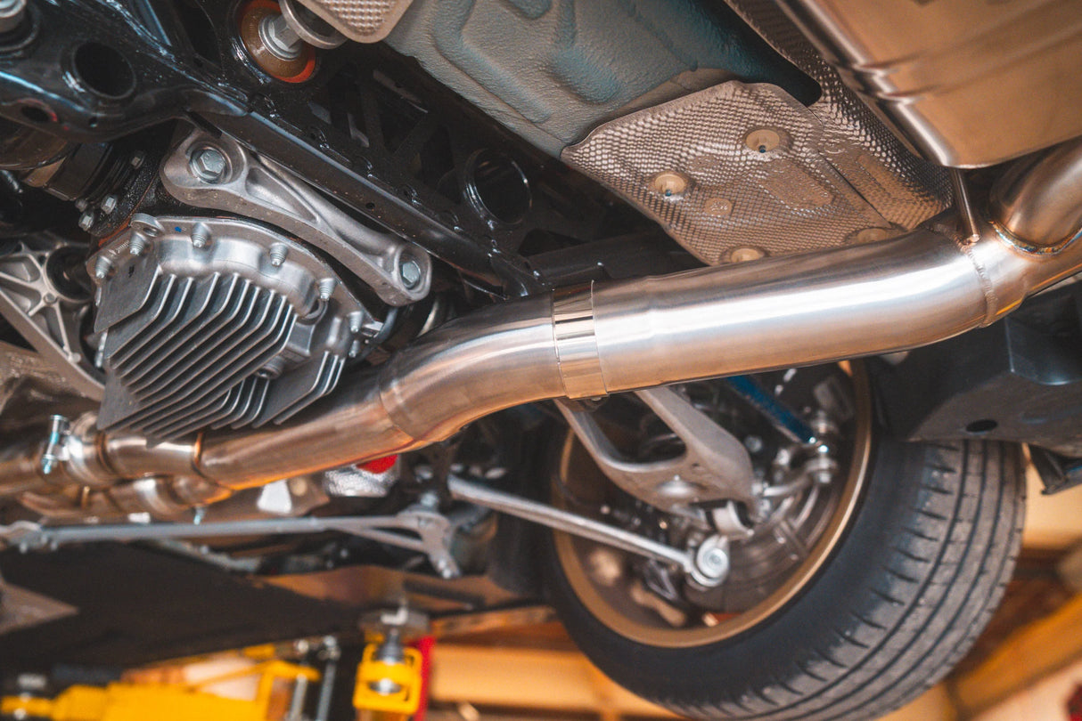 Valvetronic Designs® BMW F87 M2 Competition Equal Length Valved Sport Cat-Back Exhaust with 4" OD Tips