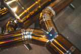 Valvetronic Designs® Nissan GT-R R35 Titanium Cat-Back Exhaust with 4" OD Tips