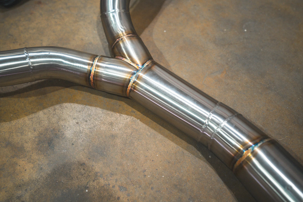Valvetronic Designs® Audi RS5 B9 Valved Sport Titanium Cat-Back Exhaust with 4" OD Tips