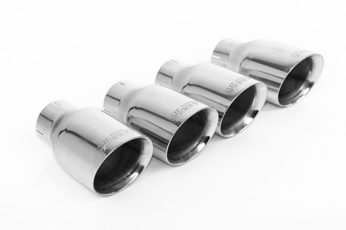 Milltek® (15-26) Ford Mustang EcoBoost Fastback Valved Resonated Cat-Back Exhaust