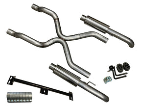Speed Engineering® (73-87) Chevrolet C/K Pickup V8 304SS 3" True Dual Cat-Back Exhaust