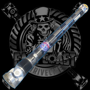 East Coast Driveline® BMW E36 Custom Length 3” Carbon Fiber Slip Shaft (3.25”OD) with Toyota Supra MK4 Manual 6-Speed Transmission & BMW E36 Rear Differential 6 Bolt CV