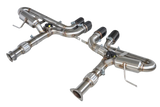 Kingman Speed® Chevrolet Corvette C8 6.2L 304SS Cat-Back Exhaust with Quad 4" OD Tips