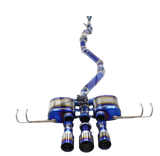 Kingman Speed® (17-21) Honda Civic Type-R FK8 Valved Blue Titanium Cat-Back Exhaust