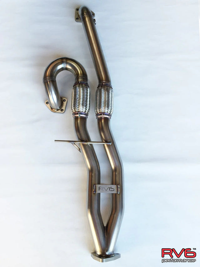 RV6 Performance® (13-17) Honda Accord Catted Long Tube J-Pipe Kit