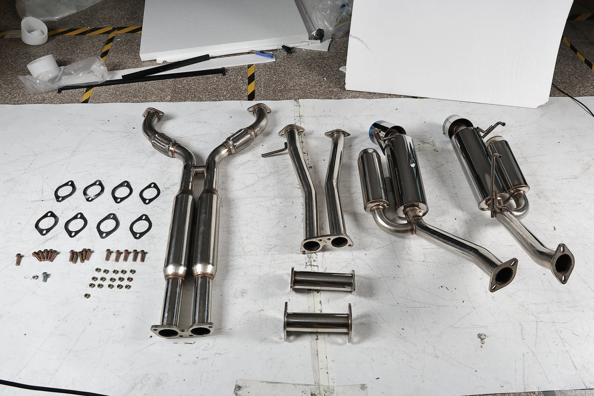 2003-2009 Nissan 350Z Z33 3.5L VQ35HR 3" CAT-BACK EXHAUST


