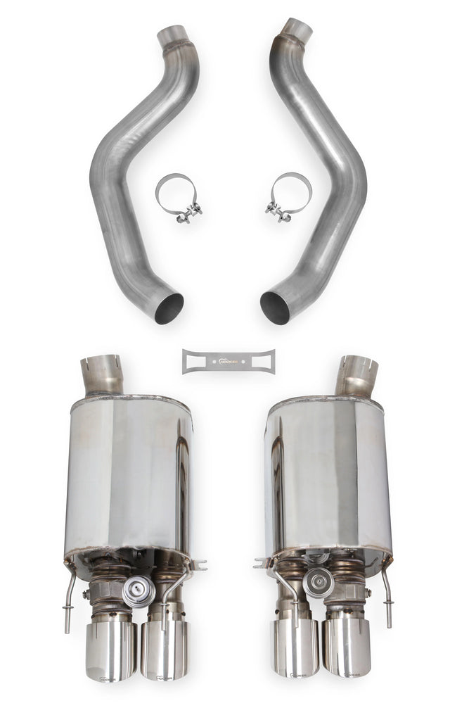 Hooker (05-08) Corvette C6 304SS 3" Axle-Back Exhaust with Dual NPP Mufflers